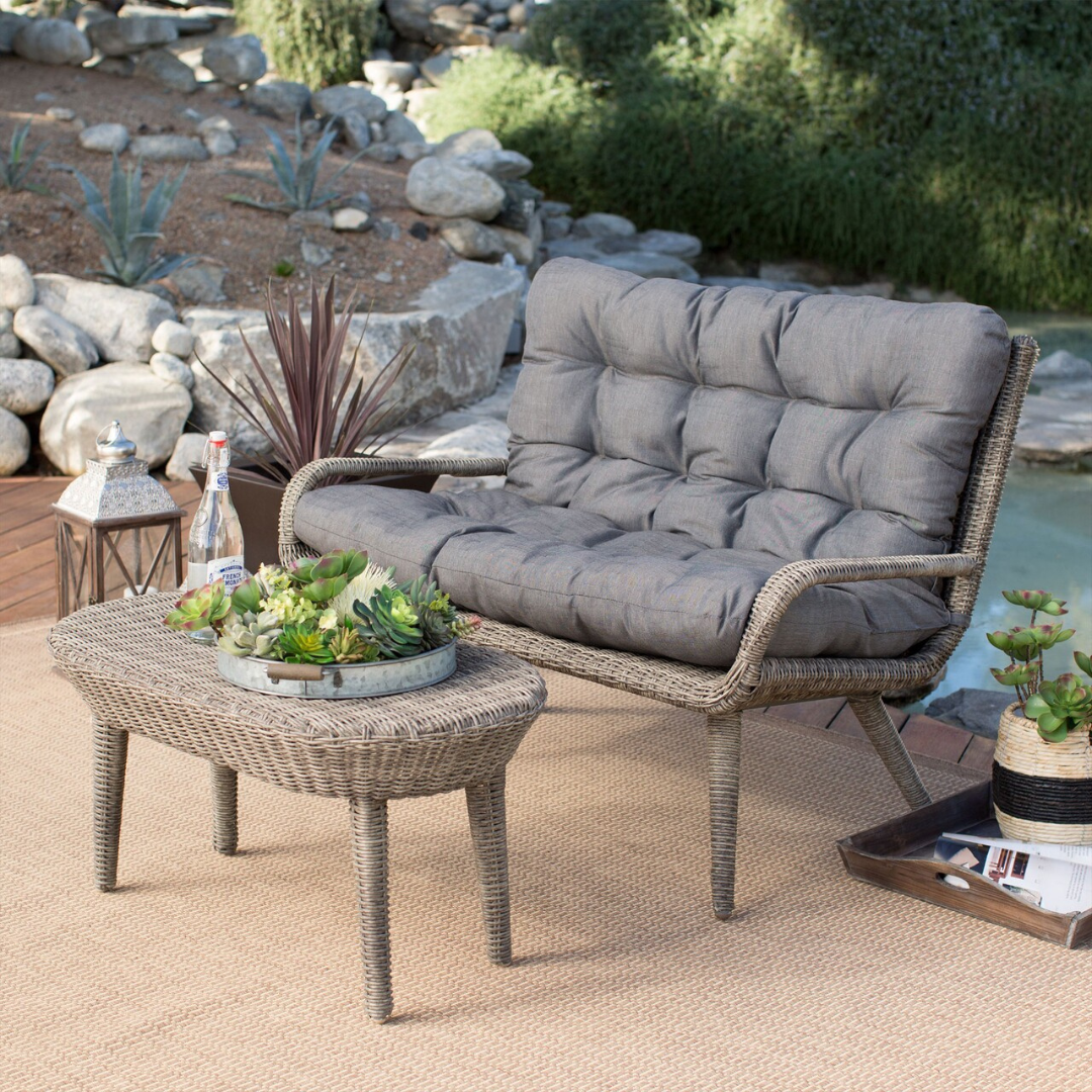 Comfortable Outdoor Lounge Rattan Set