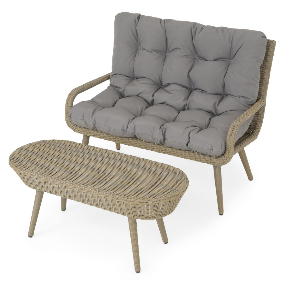 Comfortable Outdoor Lounge Rattan Set