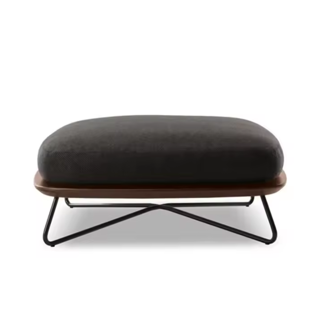 Mediterranean Nordic Rattan Outdoor Foot Pedal